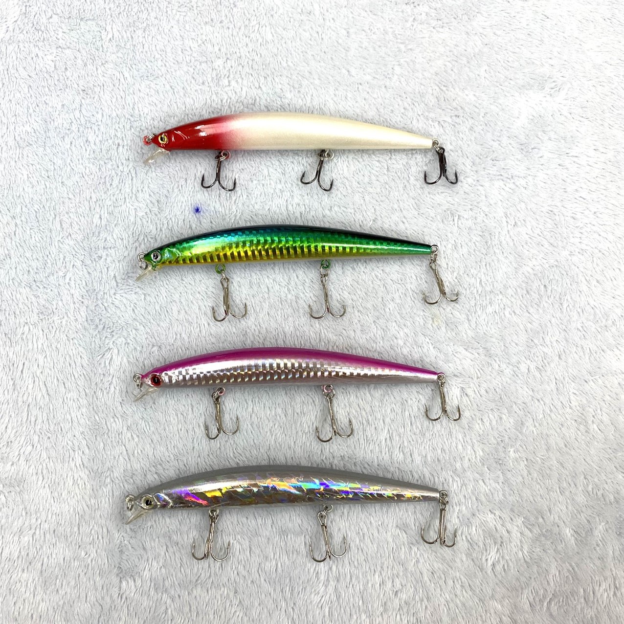Mồi Giả Cá Cứng 13cm, 12.5g Có Bi Chuyên Câu Lure Cá Chẽm, Chày, Mú Măng, Các Loại Cá Săn Mồi