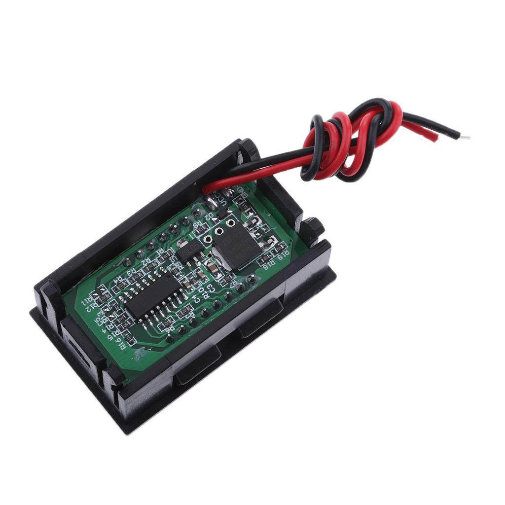 48V Digital Voltmeter Battery Capacity Tester Multimeter for Motor Vehicle