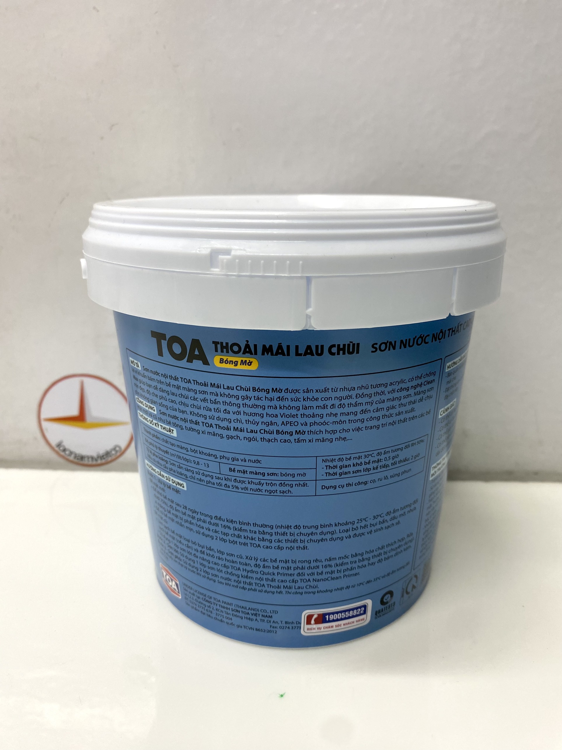 Sơn phào chỉ cho trần nhà Toa thoải mái lau chùi màu B- 7271_1L