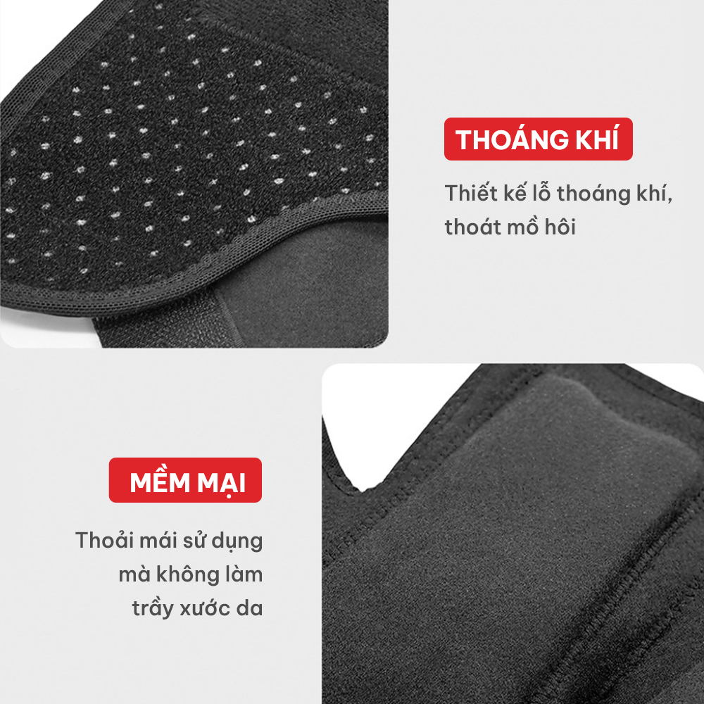 Băng quấn cổ chân có thanh nẹp cố định, bảo vệ mắt cá chân, cố định cổ chân chính hãng GoodFit GF618A