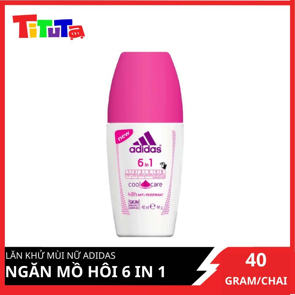 Lăn Khử Mùi Nữ Ngăn Mồ Hôi Adidas 6 In 1 40ml