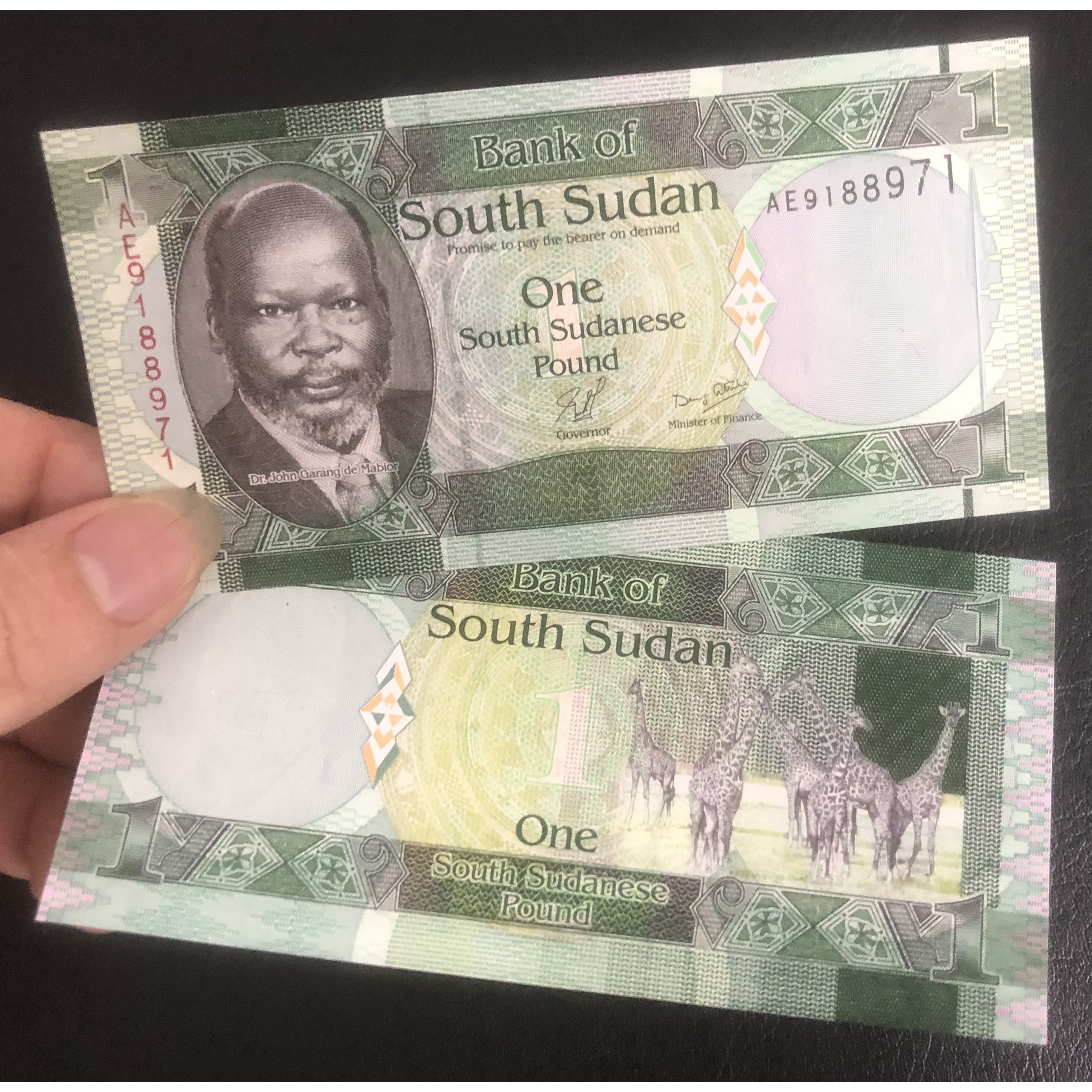 1 bảng Nam Sudan, quốc gia trẻ nhất thế giới