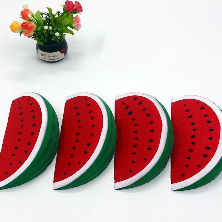 Squishy Lớn JUMBO Hình nửa miếng dưa hấu Đồ Chơi Xốp Giảm Stress Hình mềm mịn dễ Thương đàn hồi Cho Bé
