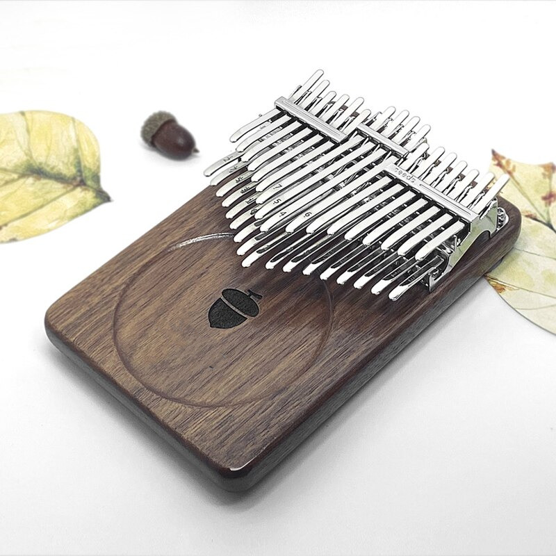 Đàn kalimba 34 phím M-34K01S gỗ ÓC CHÓ ĐEN BẮC MỸ