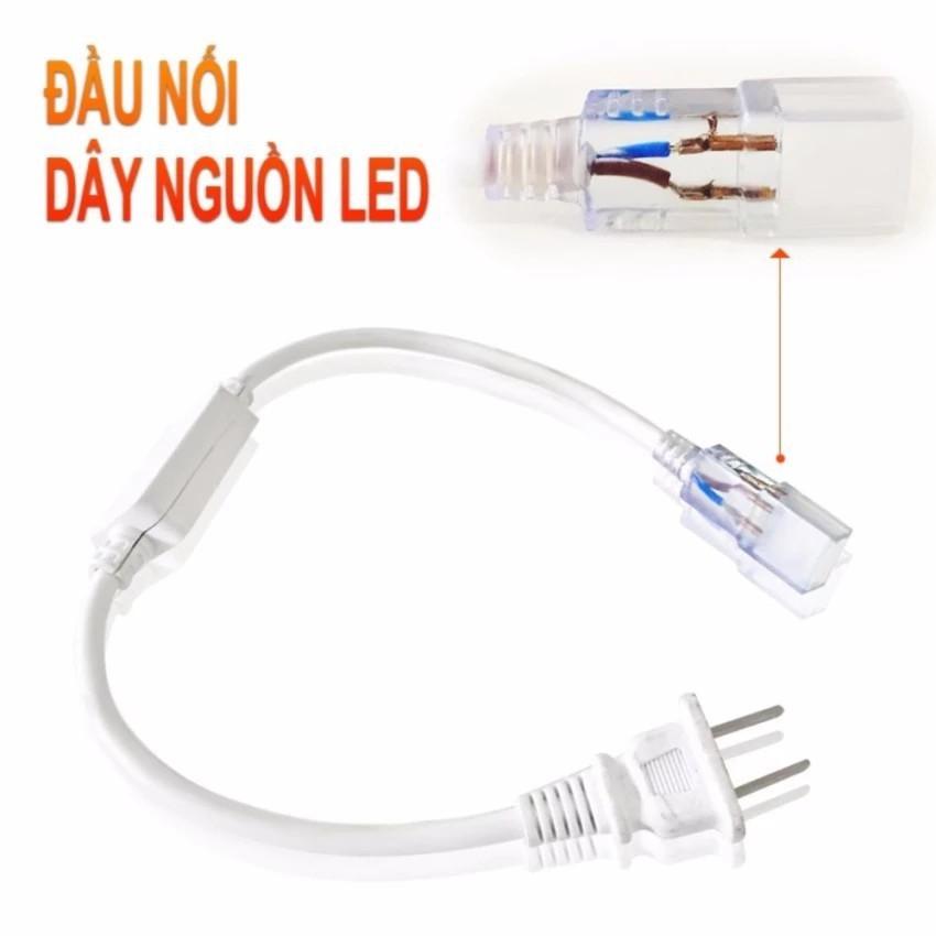 Đèn Led dây 2835 7 màu nháy đuổi cuộn dài 10m Tặng kèm 01 nguồn
