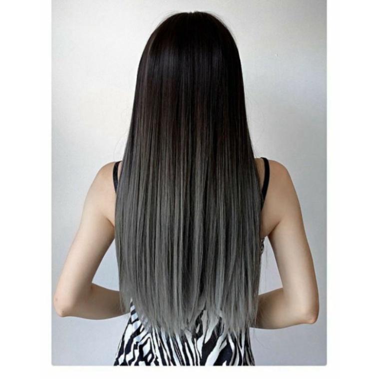 Wig/Tóc giả nguyên đầu cá tính Ombre xám trắng - teen/lolita/cosplay QS146