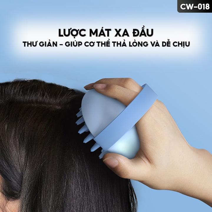 Lược Gội Đầu Tạo Cảm Giác Dễ Chịu Thư Giãn Cho Làm Sạch Da Đầu CW-018