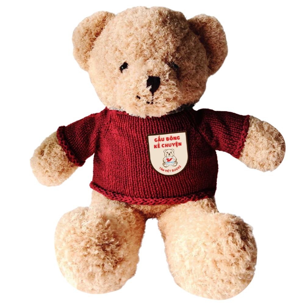 Gấu Bông Kể Chuyện - Người Bạn Tâm Tình Của Bé - Màu Đỏ