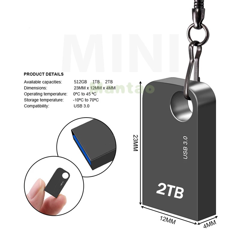 Ổ FLASH USB Dung Lượng 2TB
