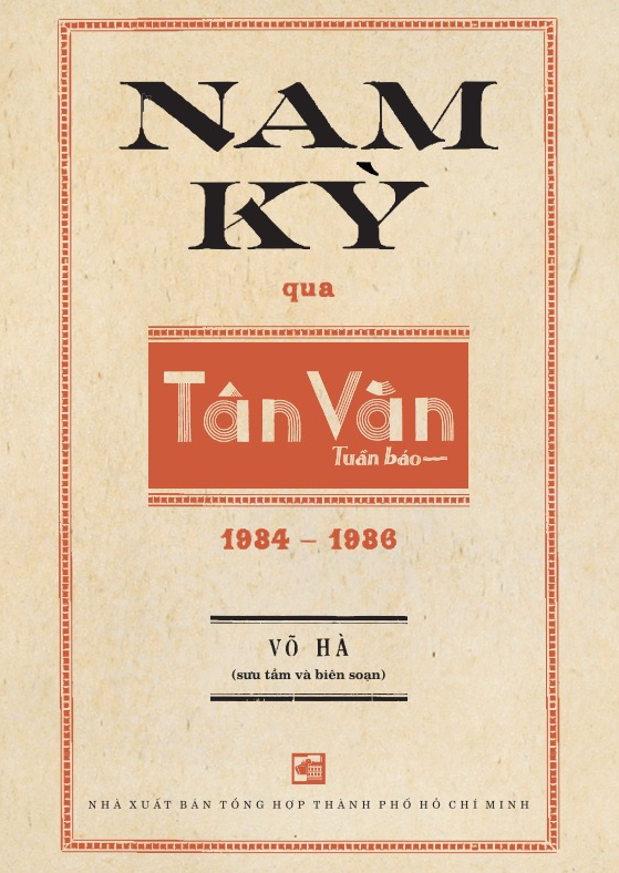 Nam Kỳ qua Tân Văn tuần báo (1934-1936)