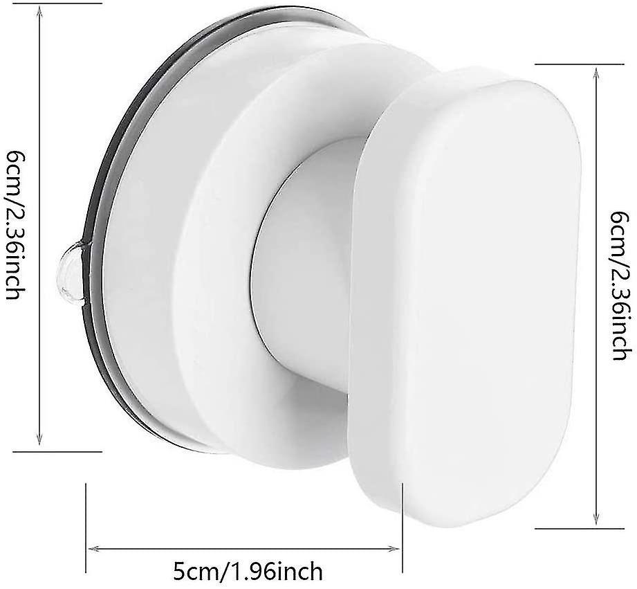 2 Tay cầm cốc hút Tay cầm Tay cầm cho cửa kính có thể sử dụng lại cho cửa kính cửa sổ ban công