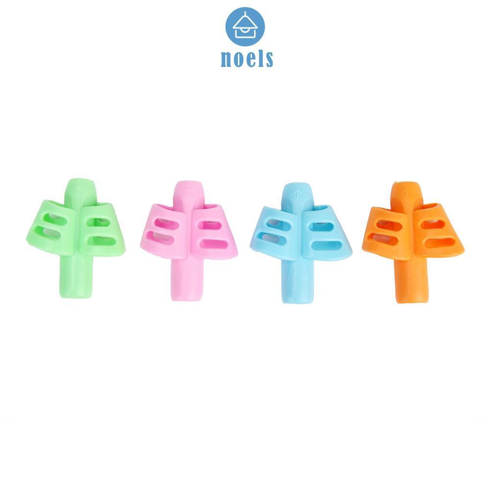 Set 4 Giá Đỡ Cố Định Bút Chì Đục Lỗ Tiện Dụng Cho Bé
