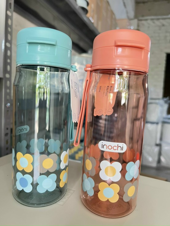 Bình Đựng Nước, Bình Nước Chịu Nhiệt Kita Fami 350ml - 500ml - 700ml, Bình Nước Cao Cấp Inochi Xuất Nhât