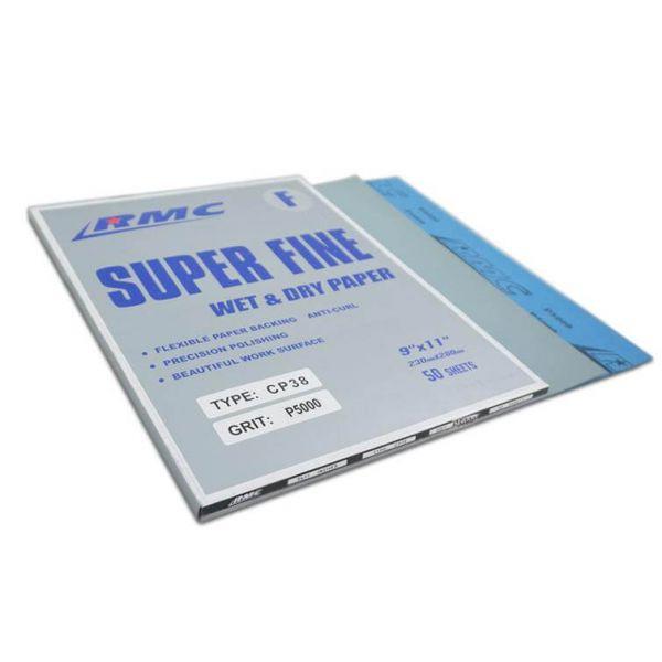 Giấy nhám nước siêu mịn đánh bóng gương Epoxy Resin, Inox, Đá, Kim Loại, Ô tô