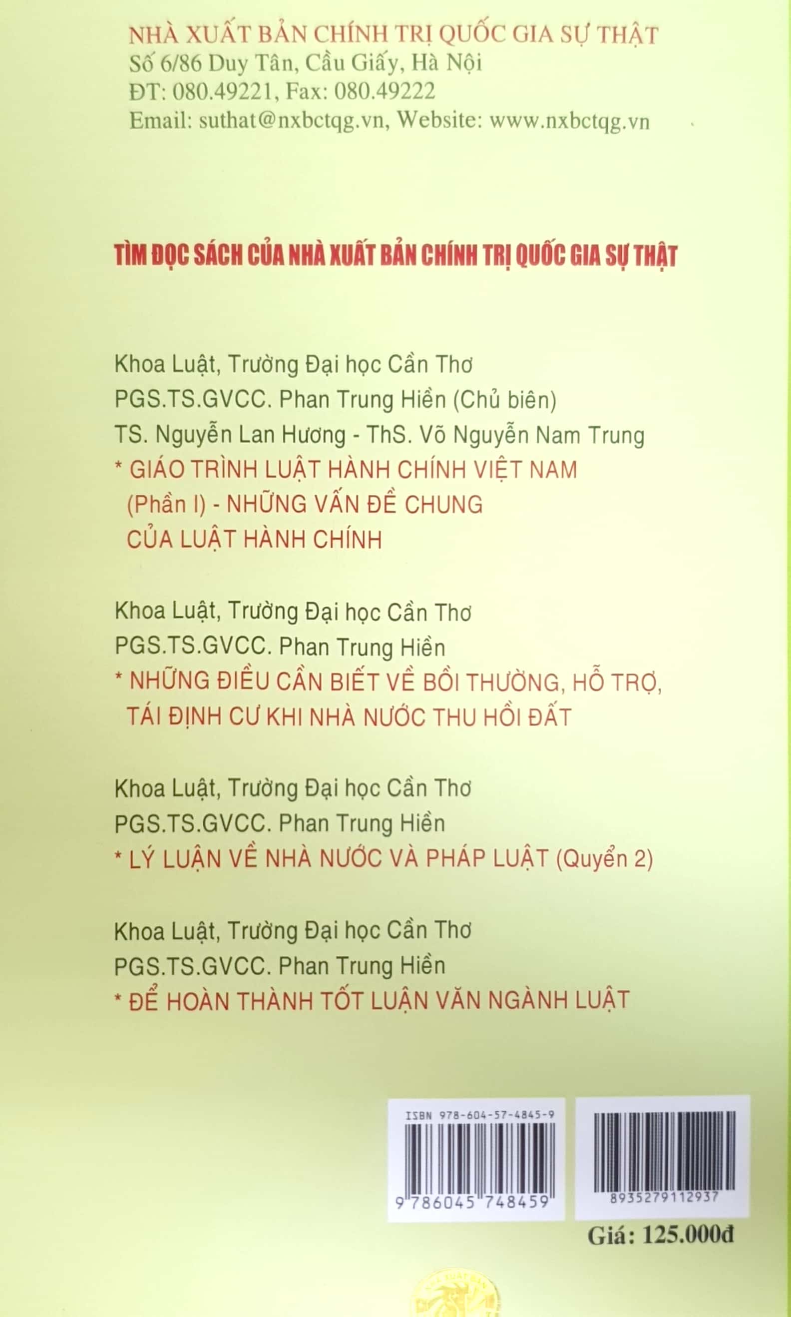 Giáo trình pháp luật đại cương