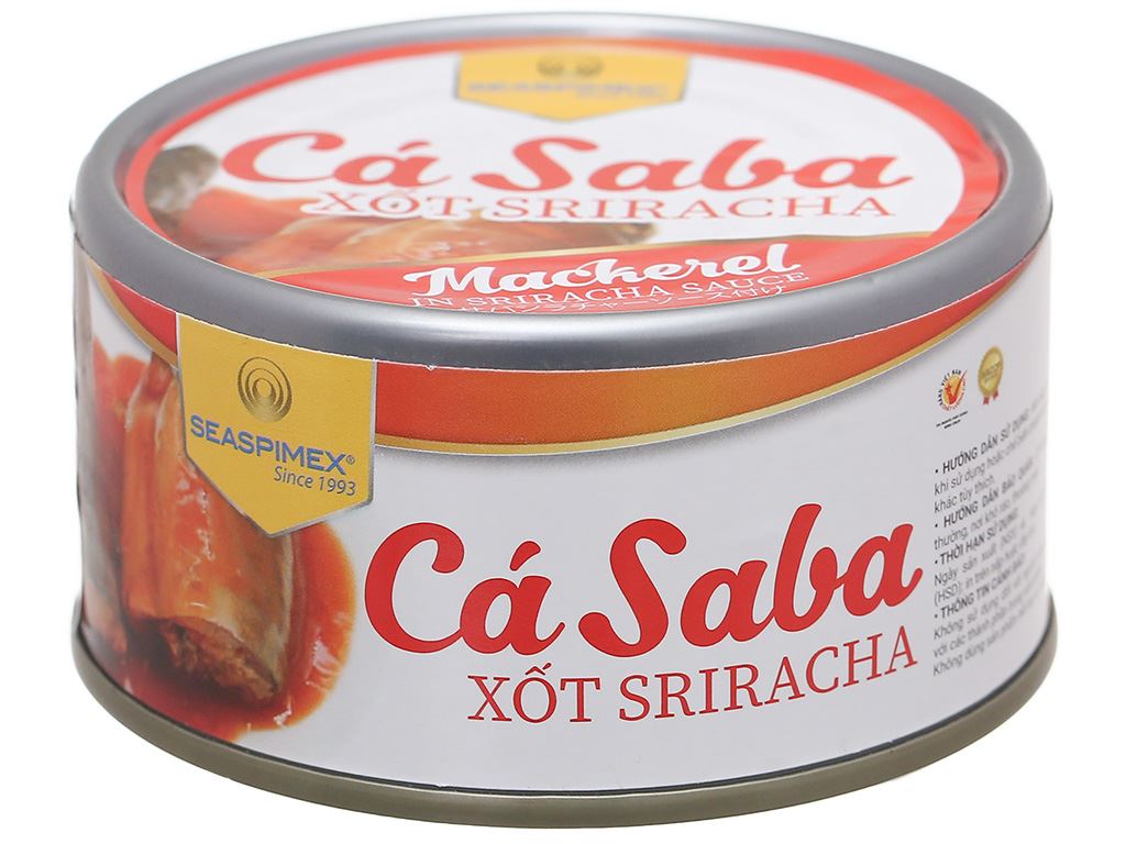 Cá Saba xốt Sriracha - Hộp 185g