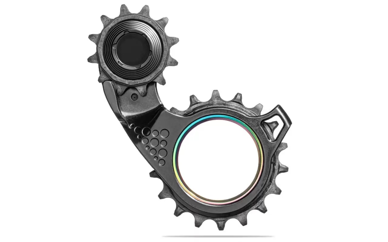 Bánh Xe Đề Xe Đạp Pulley ABL HOLLOWcage Carbon OSPW for SRAM AXS Road 12spd BK