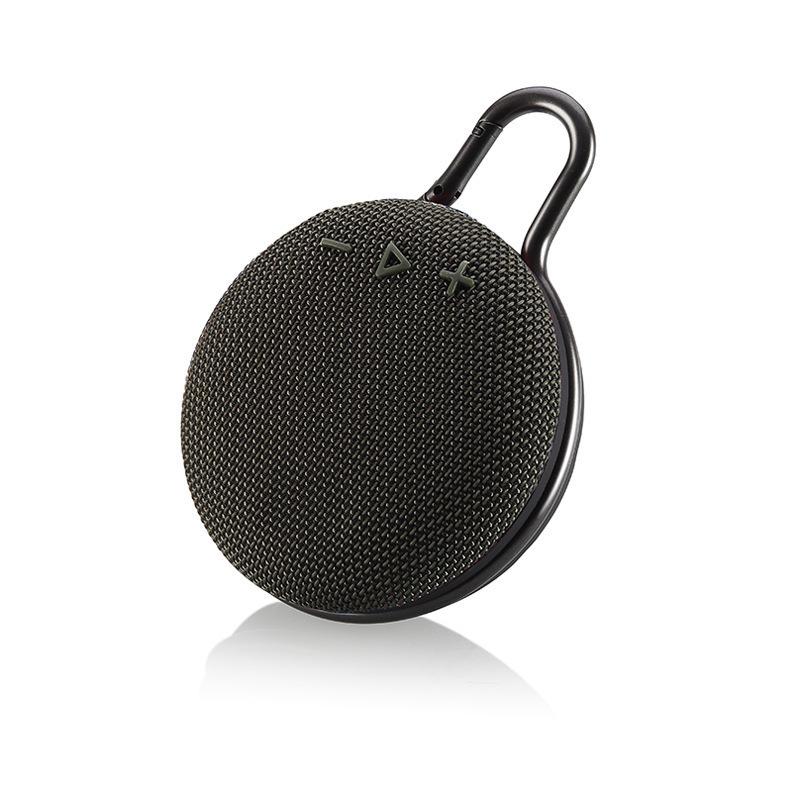 Thiết kế mới Clip Mini Loa Bluetooth không dây di động ngoài trời Màu sắc: Đen