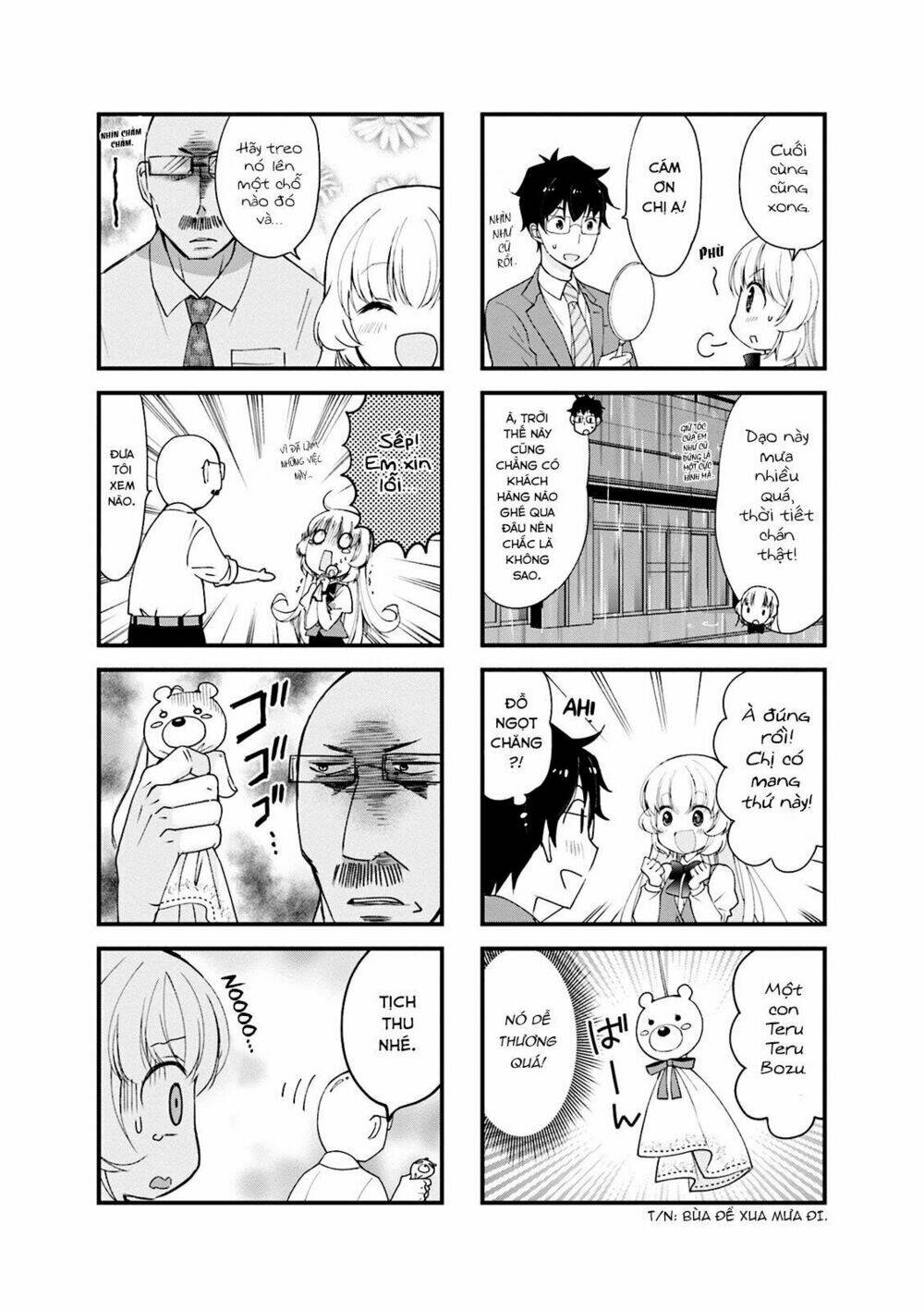 senpai nhỏ nhắn của tôi rất dễ thương chapter 12 4