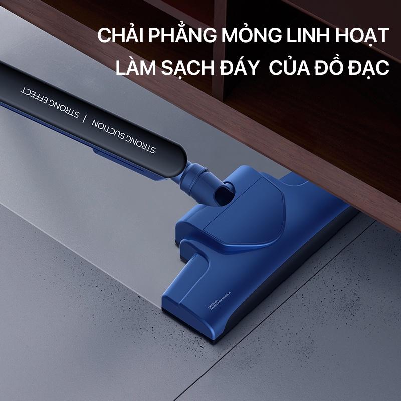 Máy Hút Bụi Cầm Tay Deerma DX810 Công suất: 600W, lực hút 15000pa - Hàng chính hãng