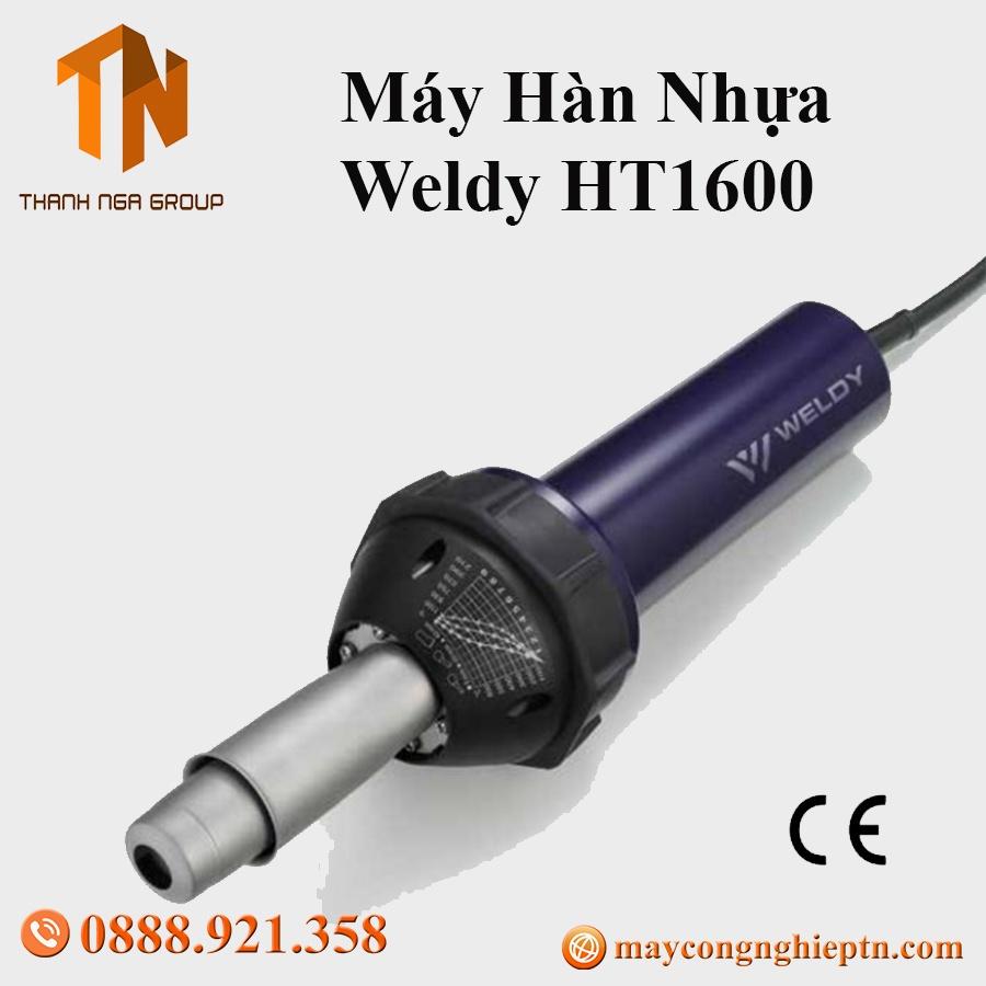 Máy hàn bạt nhựa cầm tay weldy HT1600 | Máy hàn bạt HDPE | Máy hàn nhựa | Máy vá bạt ao tôm | Máy hàn bạt weldy