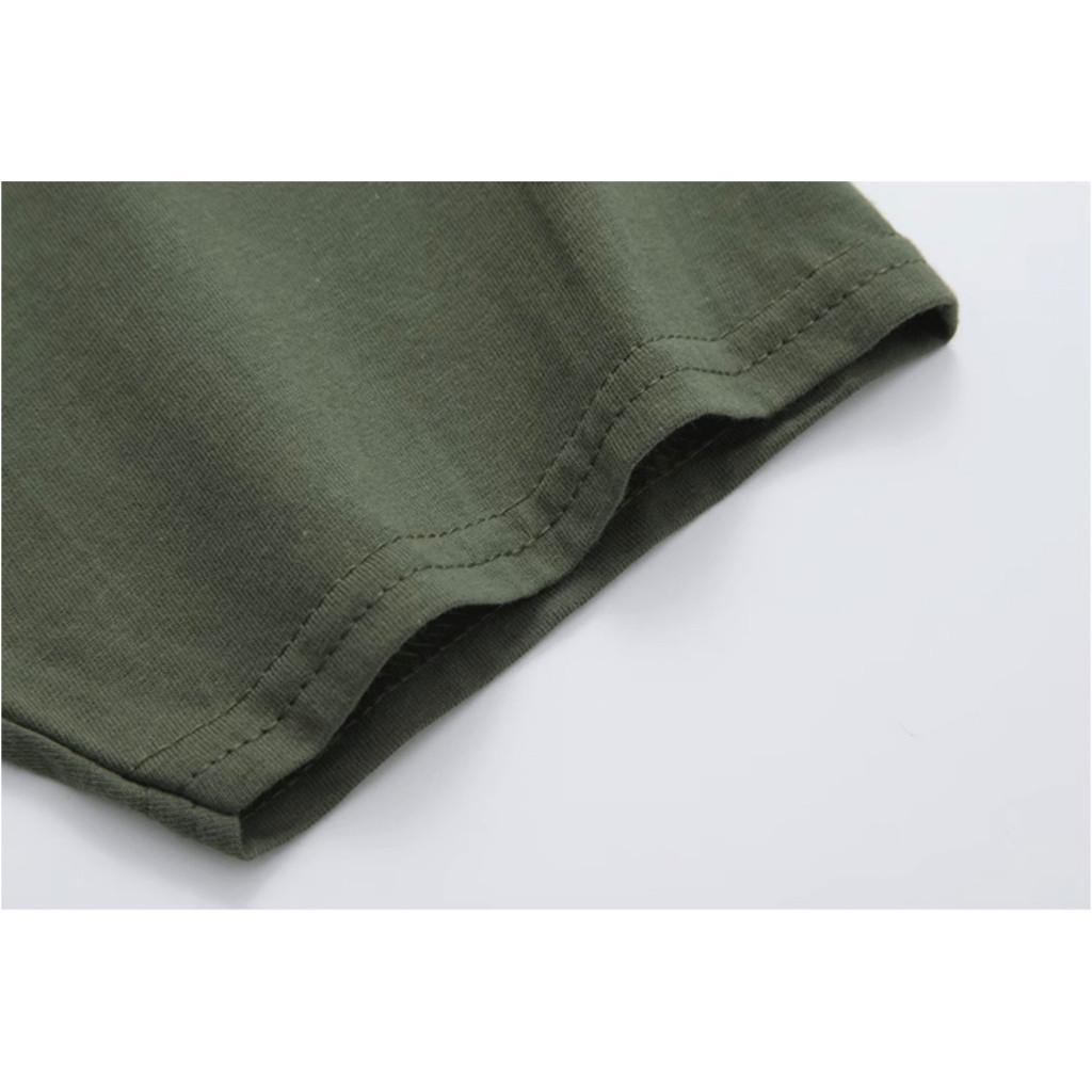 Áo thun đặc nhiệm GSG9_chiến thuật_dã ngoại - xanh lính, xanh lính