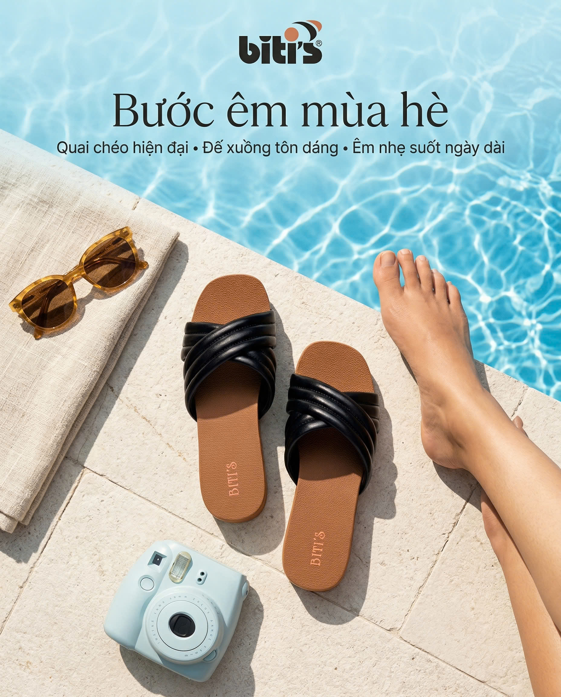 Dép quai ngang Biti's nữ (35-40)