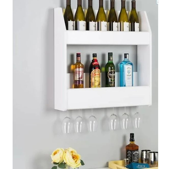 Kệ Treo Tường 2 Tầng Đựng Đồ Tundo CTKR19 KT 70x72x18.5cm