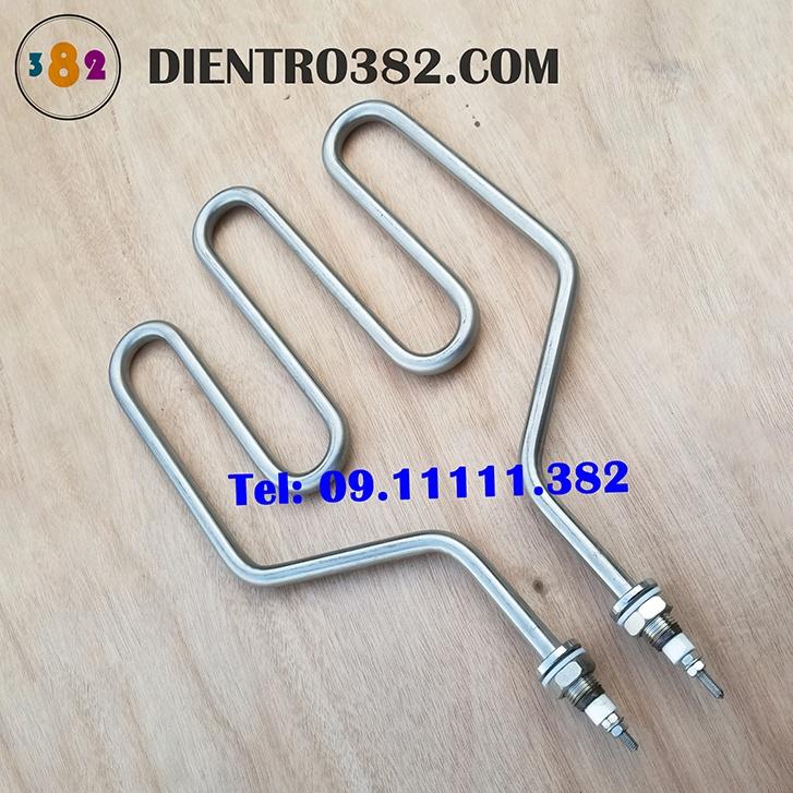 Điện trở bàn tay mây so nhiệt lượn sóng công suất 6kw chất liệu inox 304 cho nồi hấp, nồi tráng bánh và đun nước sôi