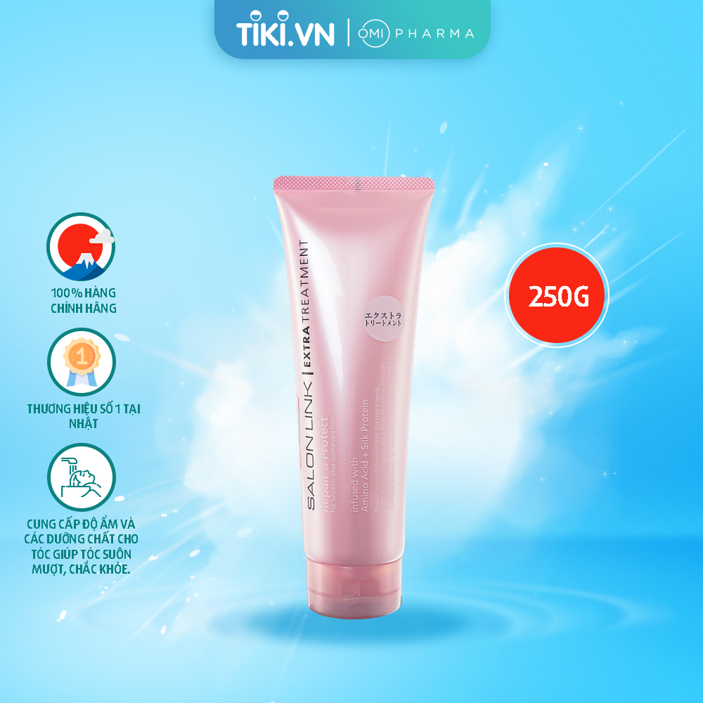 KEM DƯỠNG TÓC SALON LINK SIÊU DƯỠNG VÀ PHỤC HỒI (TUÝP 250G)