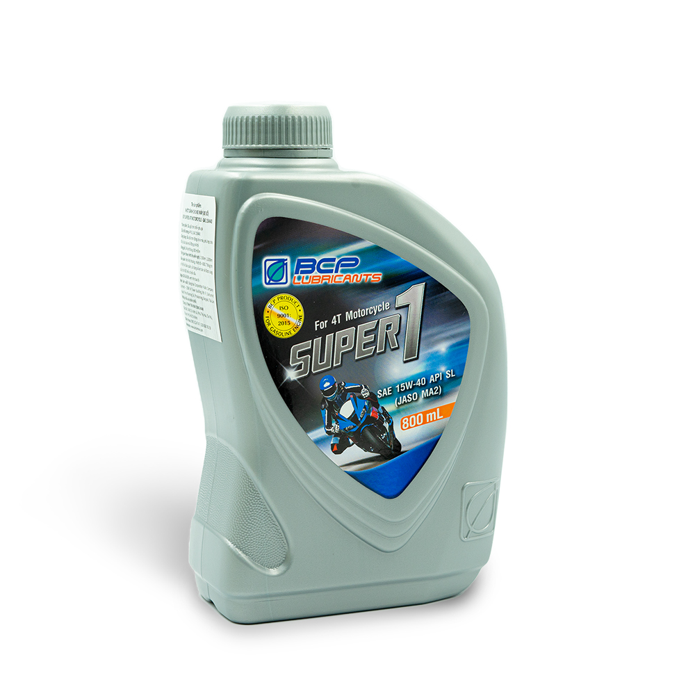 Nhớt Xe Số BCP Super 1 SAE 15W40, API SL, JASO MA
