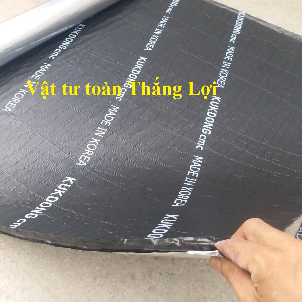 (Khổ cao 1M x rộng từ 10cm đến 90cm ) Miếng keo dán chống thấm chống dột mái tôn