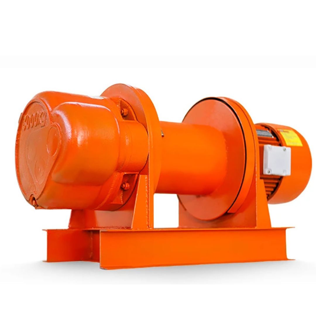 Tời chữ nhất ABG, động cơ đồng nguyên chất, phanh tự động tắt (chưa bao gồm: cáp, móc, tủ điều khiển)