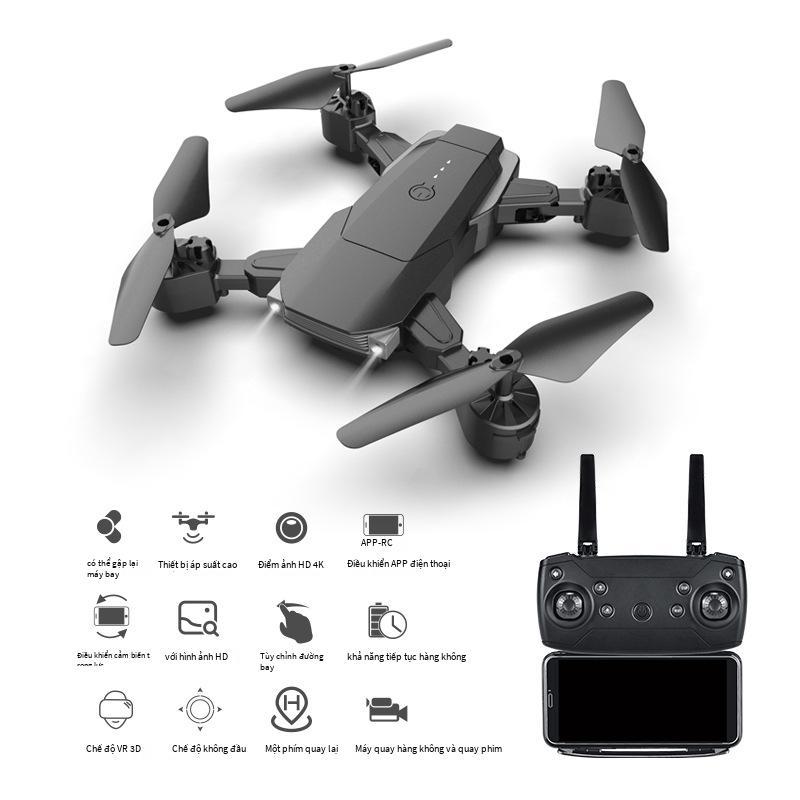 Phong cách mới nhất K2 tuổi thọ pin dài gấp quadcopter 4K UAV HD chụp ảnh trên không máy bay trực thăng điều khiển từ xa đồ chơi trẻ em