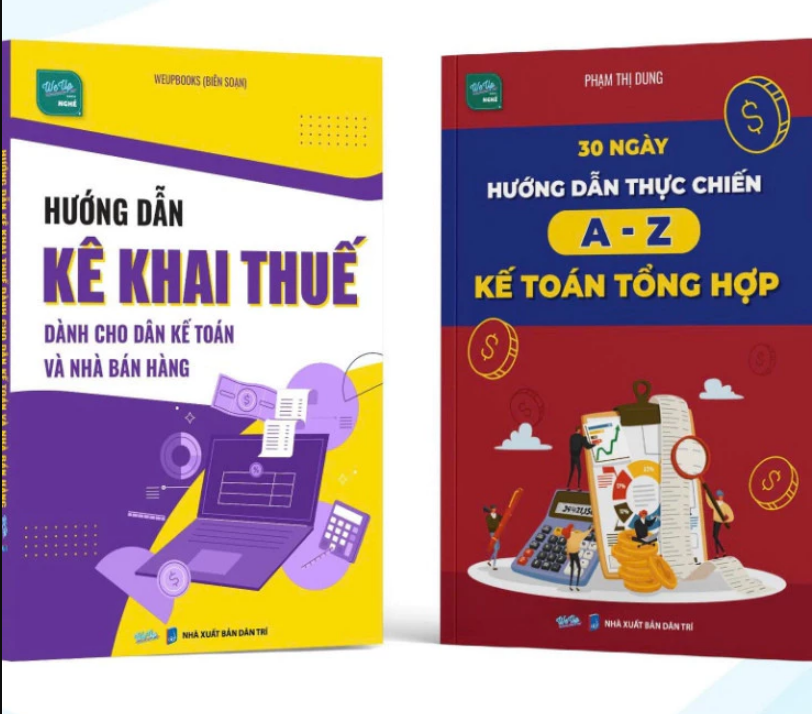 Sách - Kê Khai Thuế, Sổ Thực Hành Kế Toán, Sổ Tay Nghiệp Vụ KT, Phá Vỡ Tư Duy, 30 Ngày A-Z KT Tổng Hợp
