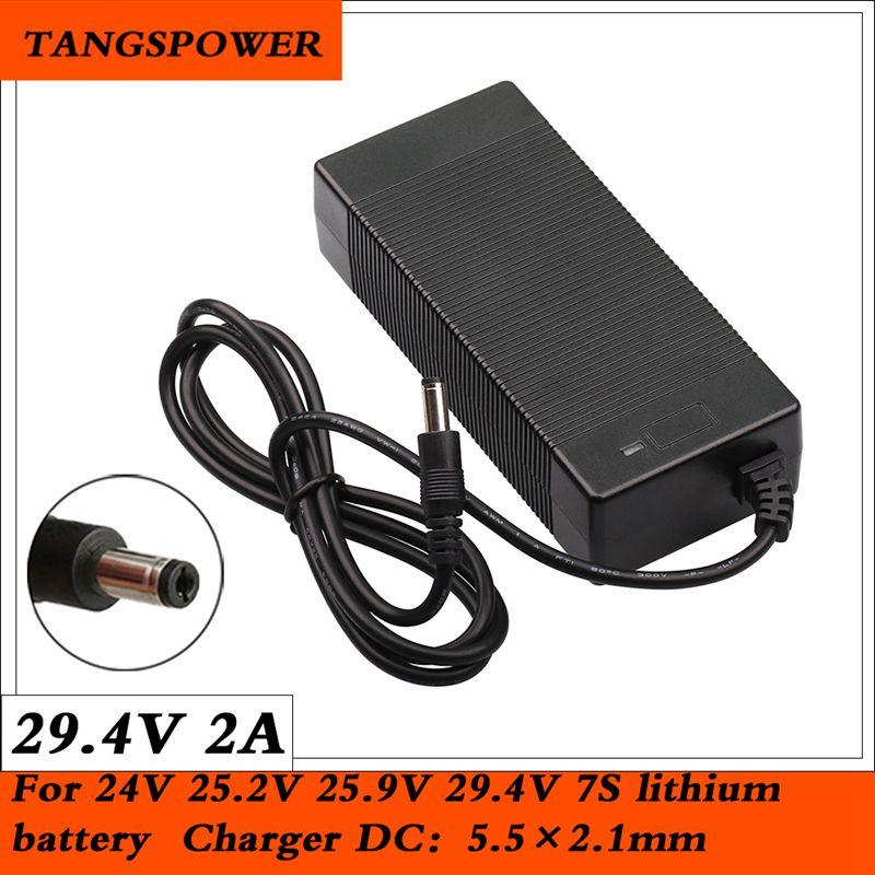 Bộ Sạc Xe Tay Ga 29.4V 2A Bộ Chuyển Đổi Pin Lithium 63W E-Bike Ổ Cắm Sạc Cho Bộ Pin 7S Xe Tay Ga Điện Tử / SWAGTRO / Ổ Cắm Econ Tiêu chuẩn: Hàn Quốc