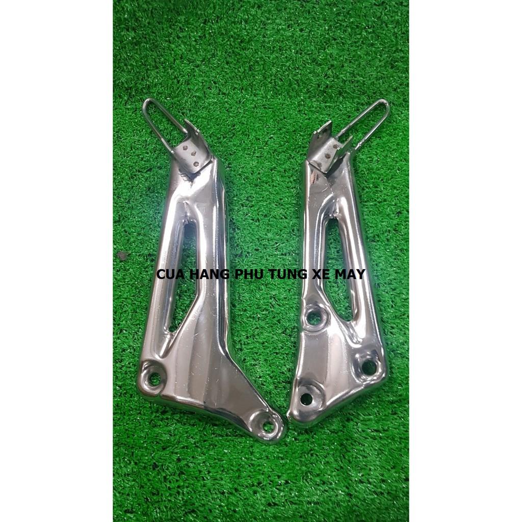 PAS GÁC CHÂN SAU dành cho xe WAVE NHỎ INOX 304