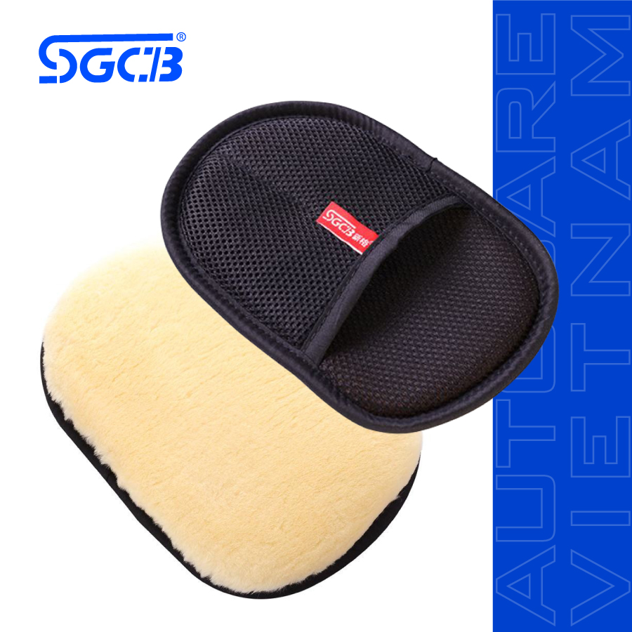 Găng Tay Rửa Xe Ô Tô Và Mô Tô Lông Cừu Ngắn SGCB SGGD036