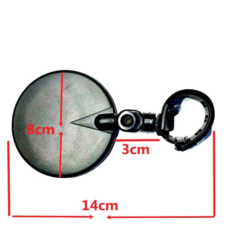 1 gương chiếu hậu xe đạp MTB góc rộng xoay được điều chỉnh được