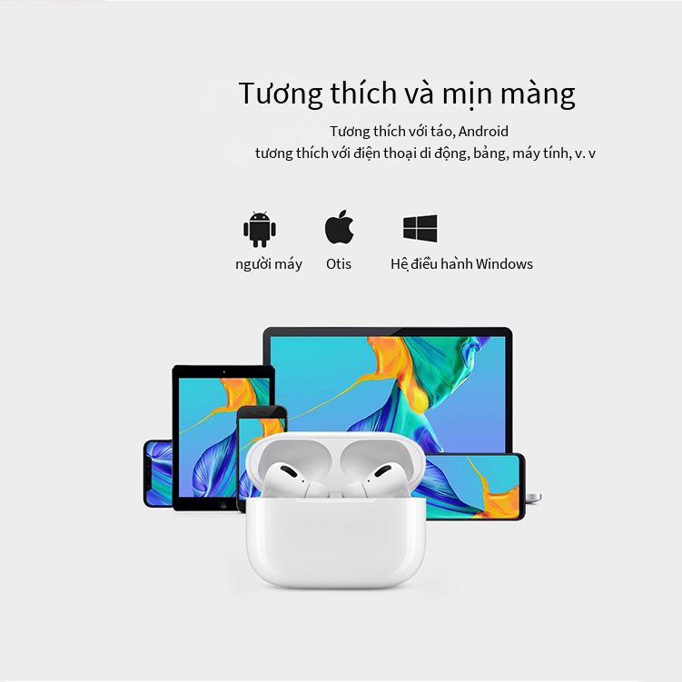 Tai nghe Bluetooth ba thế hệ bùng nổ đặc biệt có thể được bật lên và đổi tên Tai nghe Bluetooth không dây giao thức 5.0 Có thể tùy chỉnh khả năng khử tiếng ồn chủ động