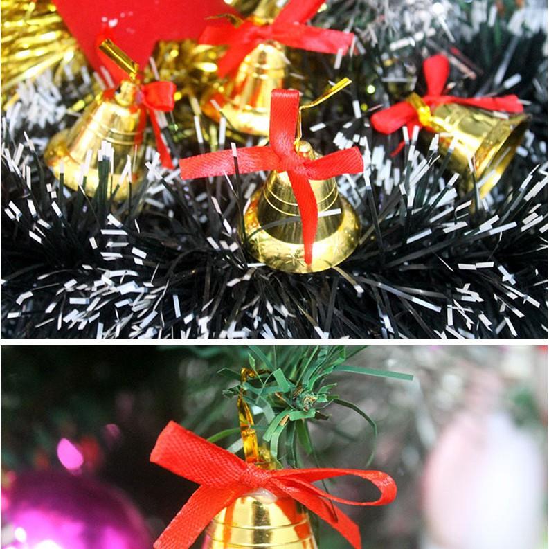 Bộ 9 Chuông Vàng Trang Trí Noel Giáng Sinh