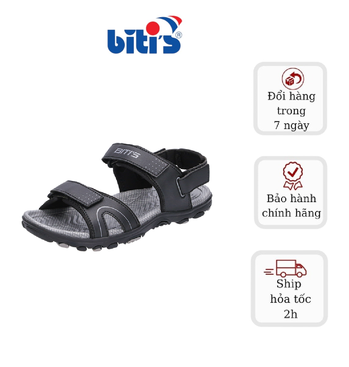 Sandal Cao Su Bé Trai Biti's BRB000800 Siêu Bền