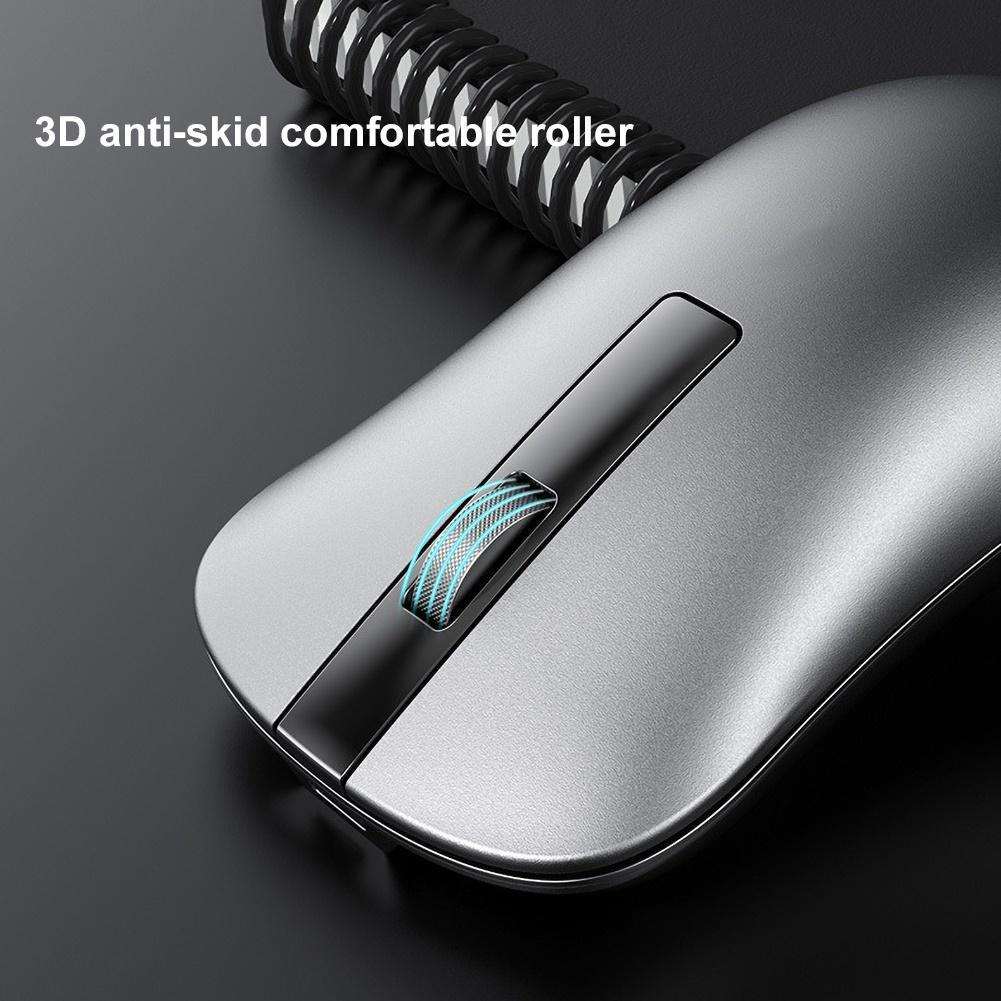 Chuột Chơi Game Không Dây Bluetooth Hợp Kim Nhôm Xm10 Có Thể Sạc Lại Cho Laptop