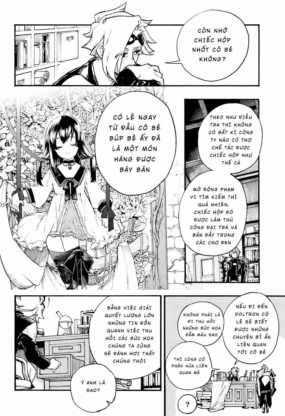 bức họa đẫm máu của phù thủy chapter 8.1 7