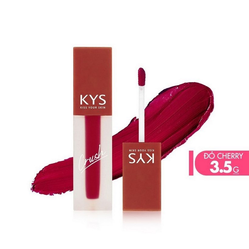 Son kem KYS Chocolate Crush đỏ cherry – Cherry Rush