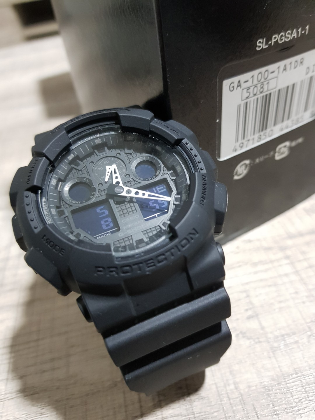 Đồng hồ nam dây nhựa Casio G-SHOCK GA-100-1A1DR