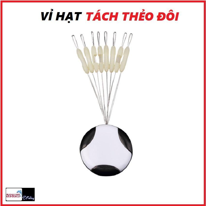 Vỉ Hạt Tách Thẻo Đôi Câu Đài Cao Cấp, Phụ Kiện Câu Đài PKK15 - Sanami Fishing