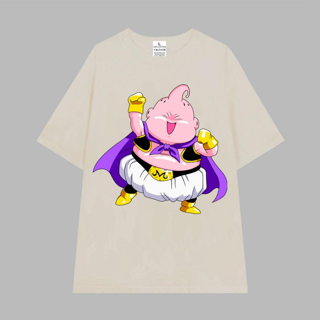 Cao cấp - Áo thun tay lỡ unisex áo phông nam nữ oversize Mabu 7 viên ngọc rồng vui nhộn - BND14