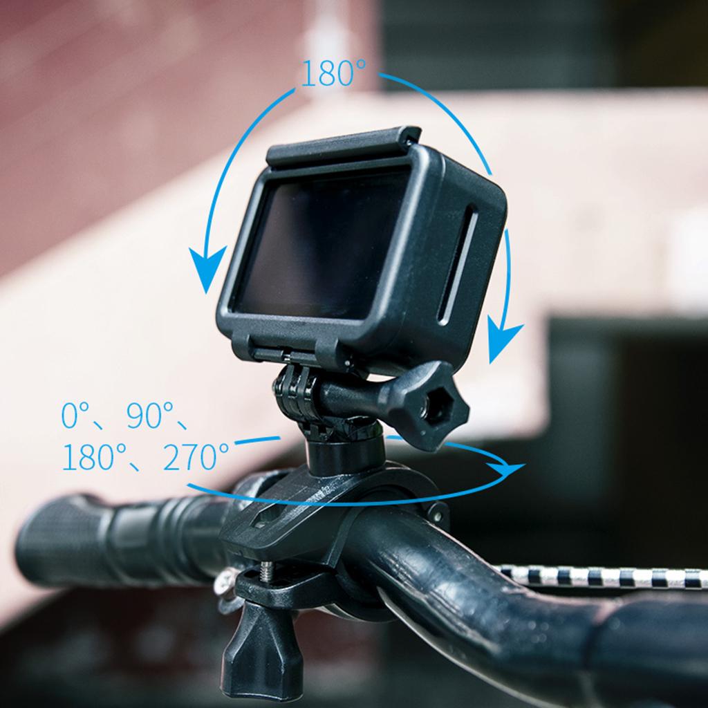 Motorcycle Bike Handlebar Mount Camera Holder Clip For DJI Osmo Action