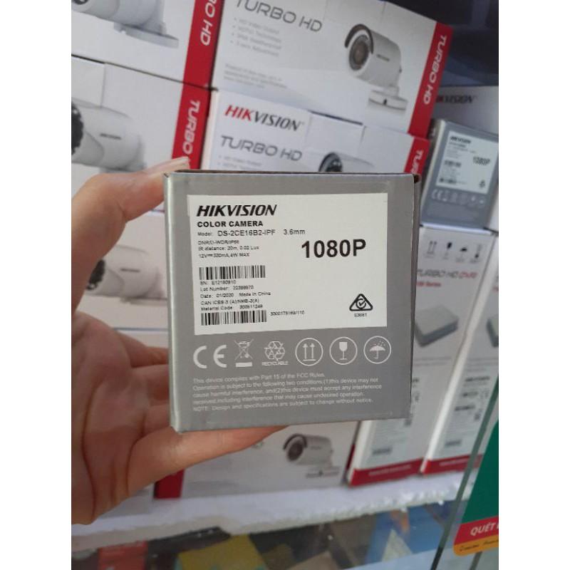 Mắt trụ Camera Hikvision DS 2CE16B2 IPR 1080P HÀNG CHÍNH HÃNG